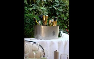 Champagne cooling, Relais du Parc.