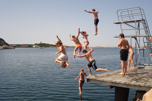 Hoppa för livet - Brännö - Sverige
