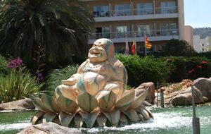 Skrattande Budda