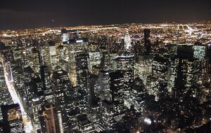 Manhattan by night