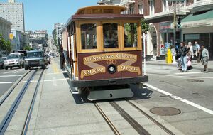 Cable Car i Frisco