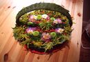Vacker blomkorg
