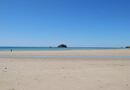 En underbar strand.