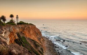 Gryning i Palos Verdes, LA