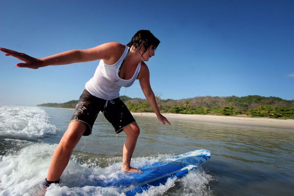 Vit våg - Santa Teresa - Costa Rica