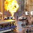 På nöjesparken Universal Studios Hollywood åker du genom en filmstudio.