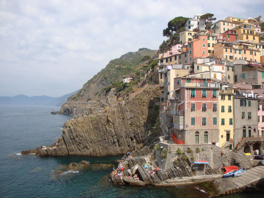 Bild Fr N Cinque Terre National Park Cinque Terre Italienska