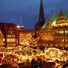 Här på Bremens julmarknad råder julstämning på topp.