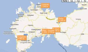 Bodrum-halvön, het destination för den trendiga.