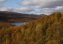Johaugahögda 1140 m.ö.h med sjön Malmagen