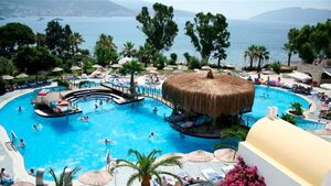 Salmakis Resort vid Bodrum, omtyckt All Inclusive-hotell nära stan.