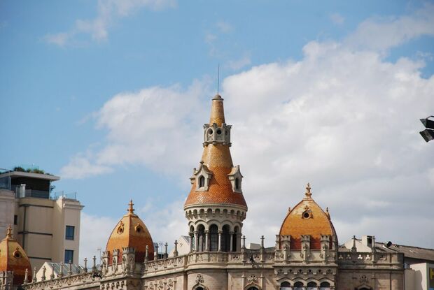 Barcelona building - Bilder Barcelona, Spanien