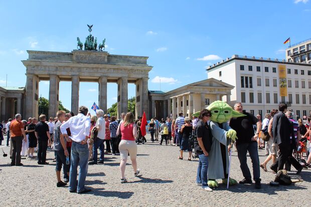Brandenburger Tor - Bilder Berlin, Tyskland