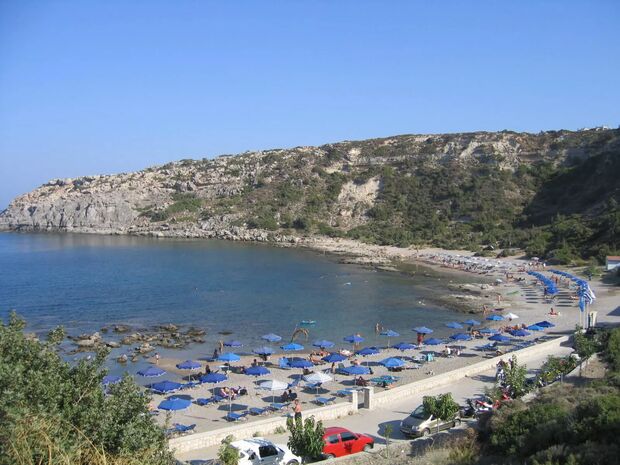 nakenbad - Bilder Faliraki, Rhodos, Grekland