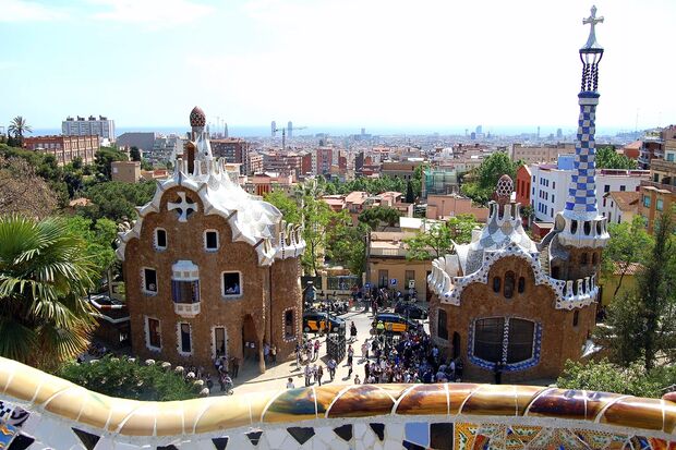 Parc Guell - Bilder Barcelona, Spanien
