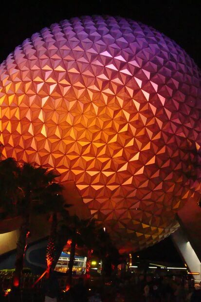 Spaceship Earth, EPCOT - Bilder Lake Buena Vista, Florida, USA