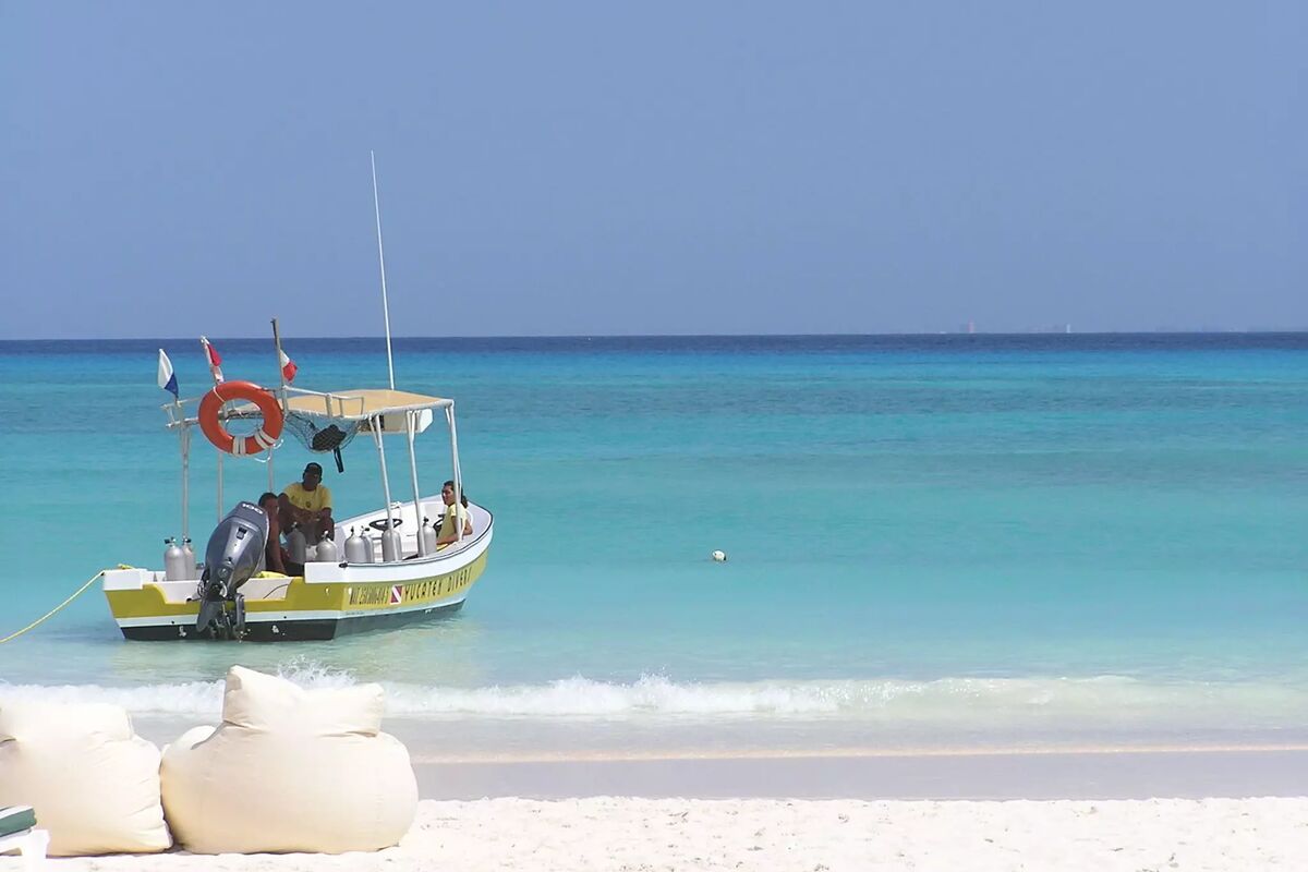 Stranden i Playa del Carmen