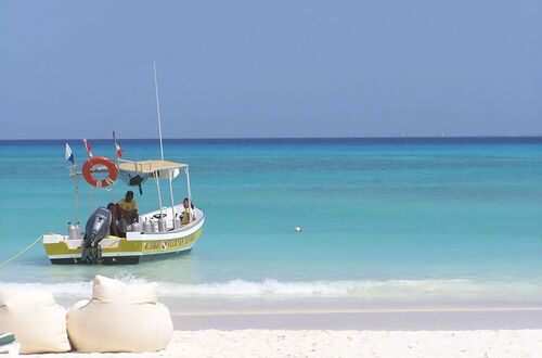 Stranden i Playa del Carmen