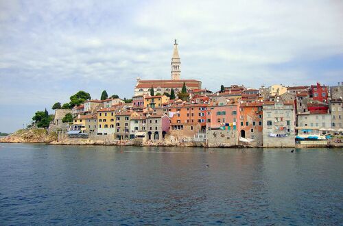 Rovinj från vattnet
