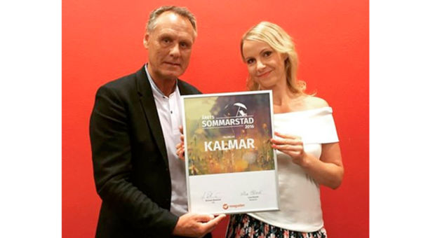 Grattis Kalmar, för andra året i rad, Årets Sommarstad 2016!