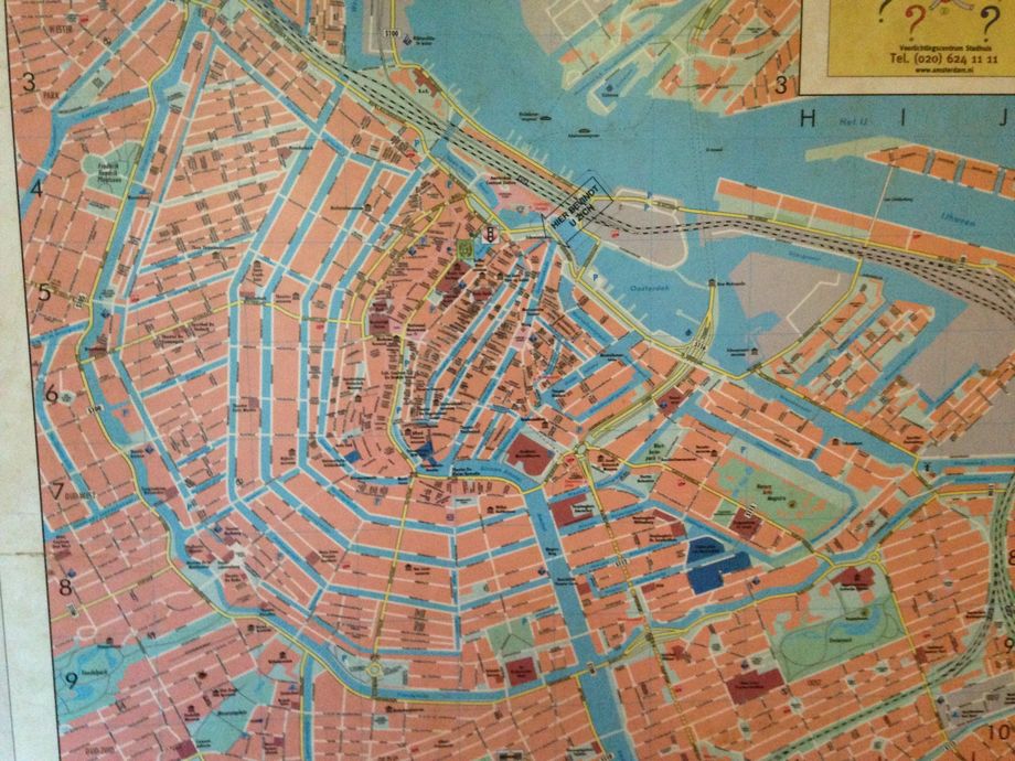 Stadskarta - Amsterdam, Nederländerna - Gunillas - Reseguiden