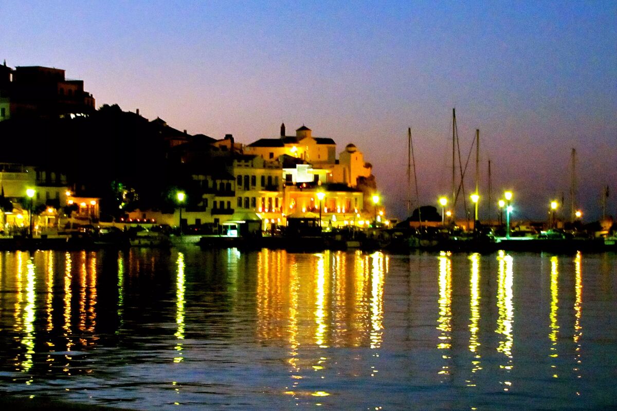Skopelos stad
