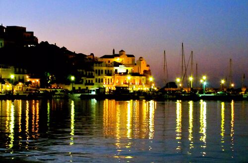 Skopelos stad