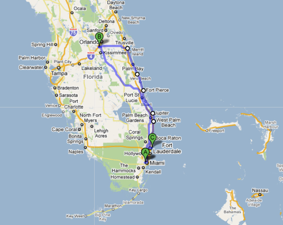 miami karta Karta, förberedelser   Miami, Florida, USA   Jippe   Reseguiden miami karta