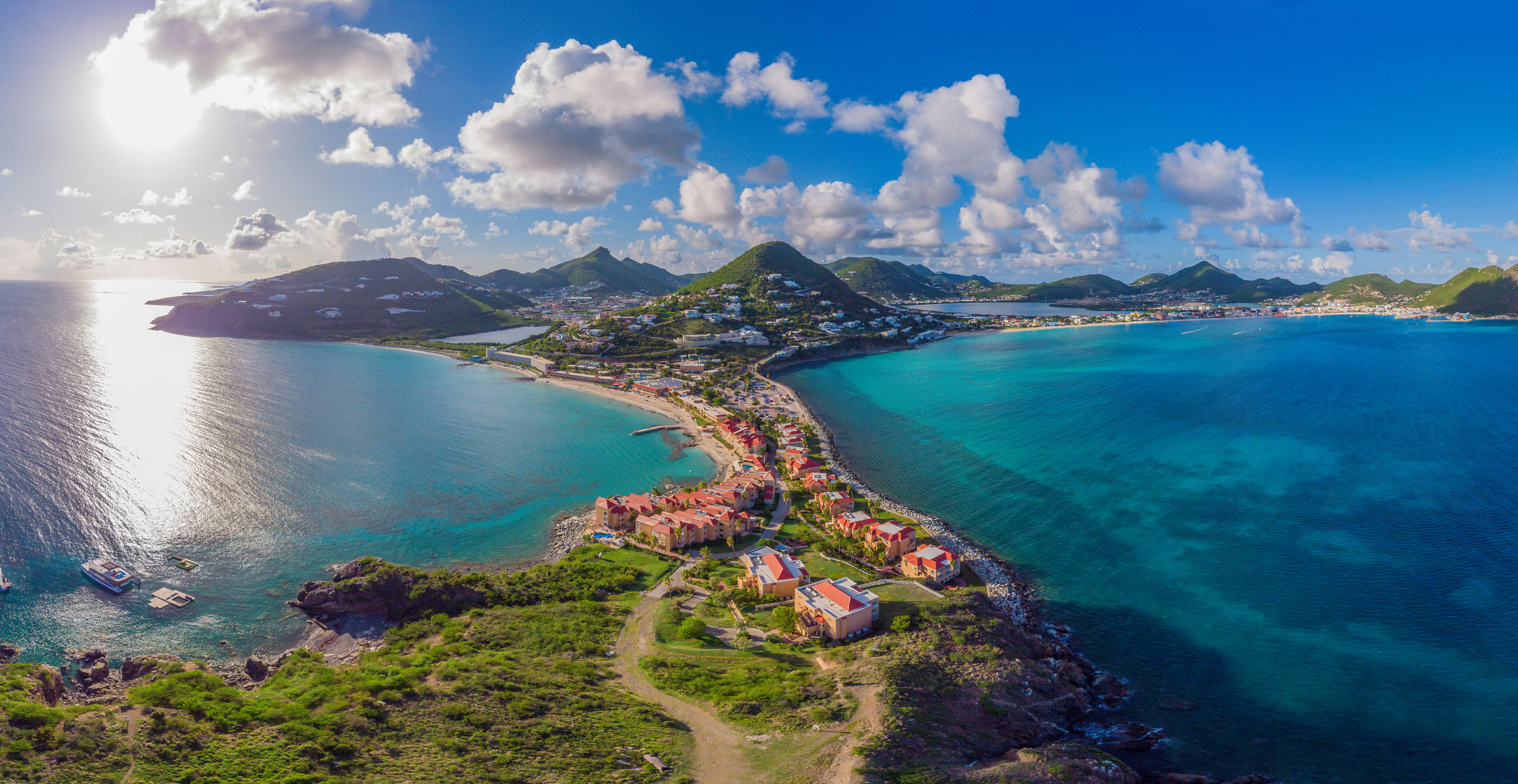 Sista minuten med endast flyg till Saint Martin, Karibien