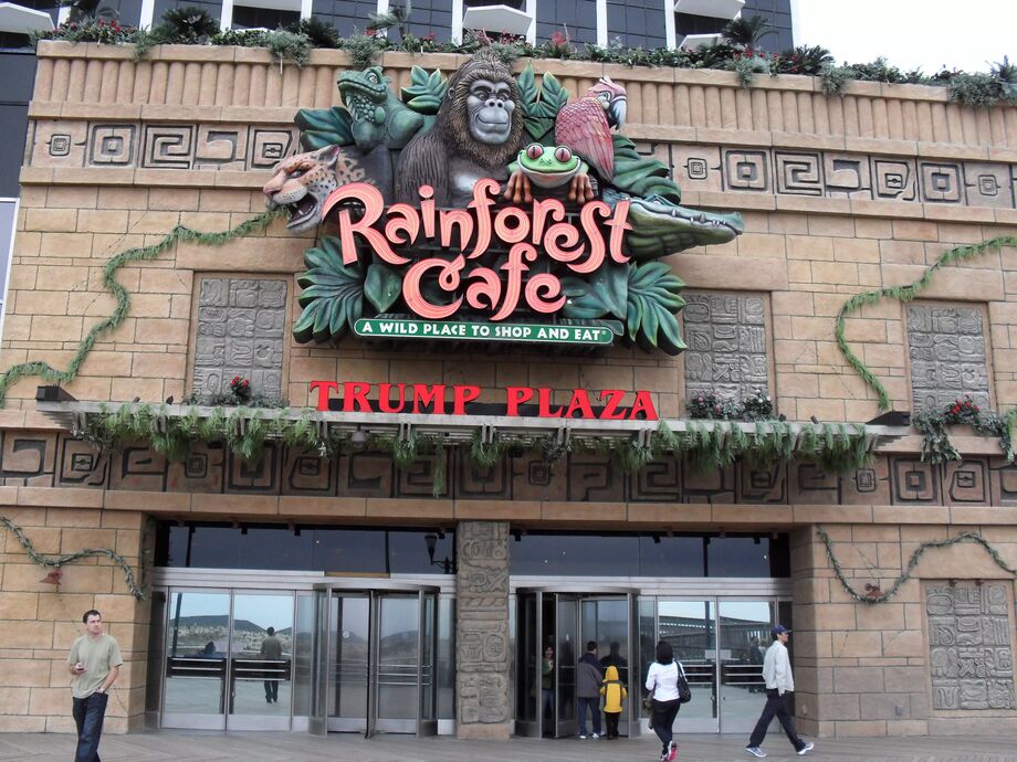 Rainforest Café Atlantic City, New Jersey, USA Tesseli Reseguiden