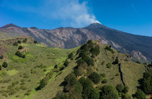 Helikopter över Etna