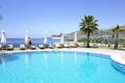 Eleganta hotell Santa Quaranta i Albanien