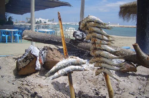 Marbella på stranden