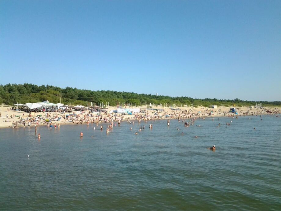 Palanga beach. - Palanga, Litauen - Gubbar_pa_drift - Reseguiden