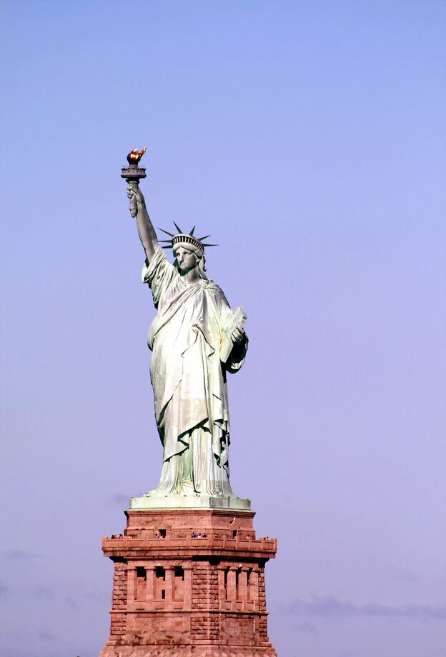 Statue of Miss Liberty - New York, New York State, USA - Dirigo ...