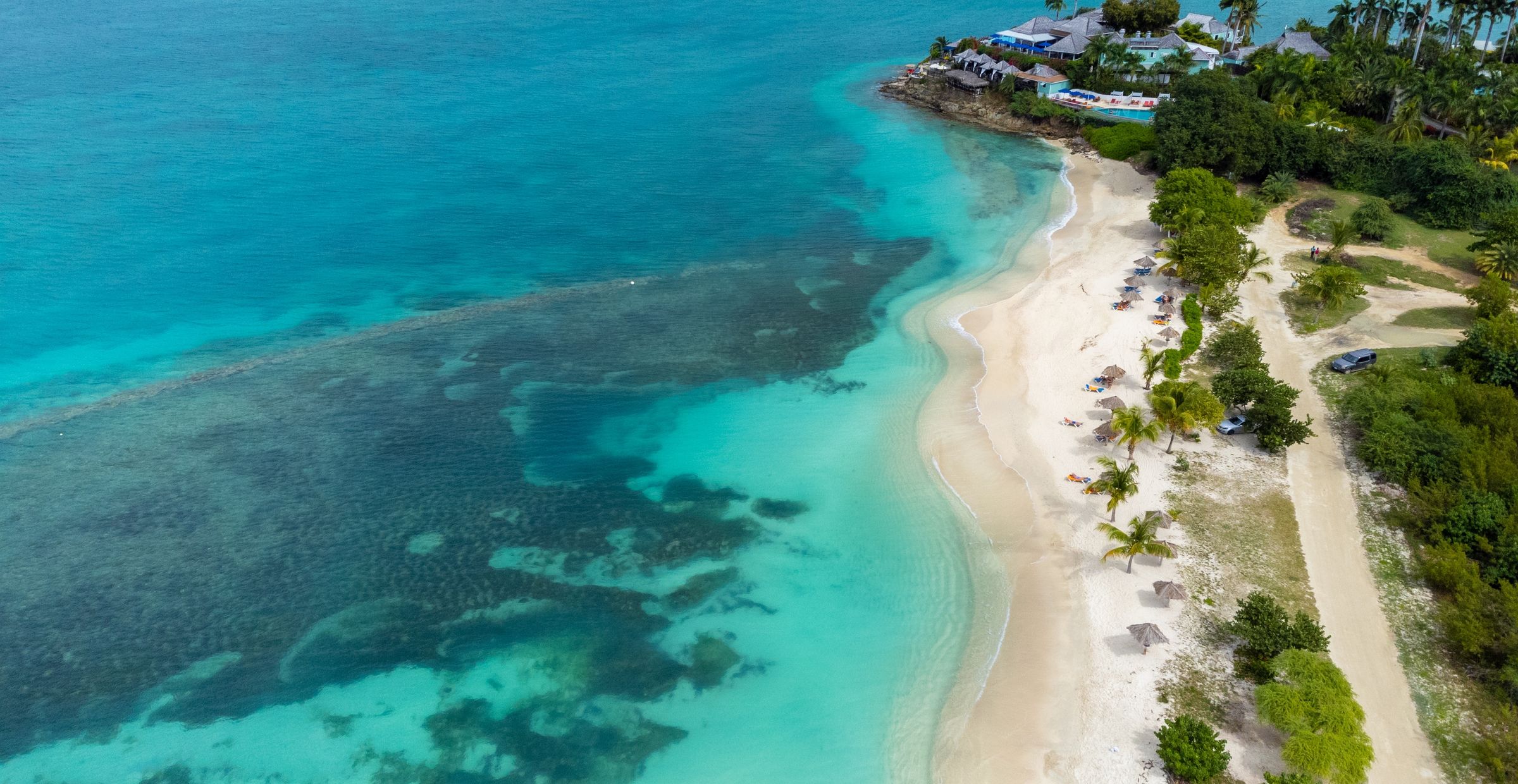 Sista minuten i mars till Antigua och Barbuda, Karibien