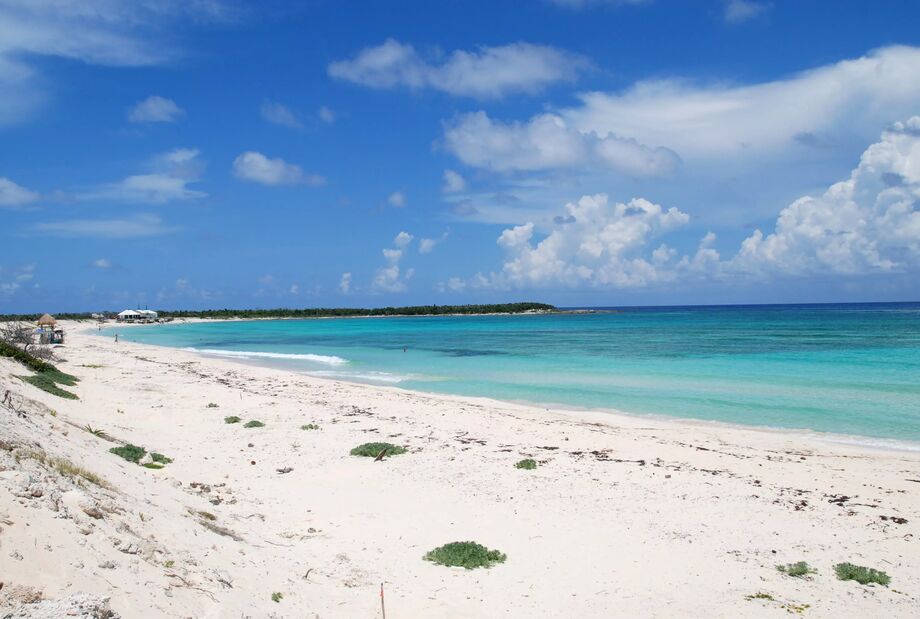 Playa bonita = Fina stranden Cozumel, Mexiko Zorrito Reseguiden