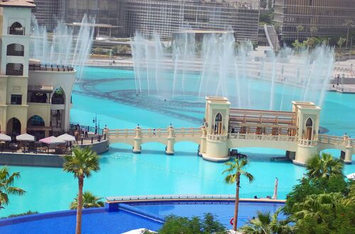 Dubai´s fountain show