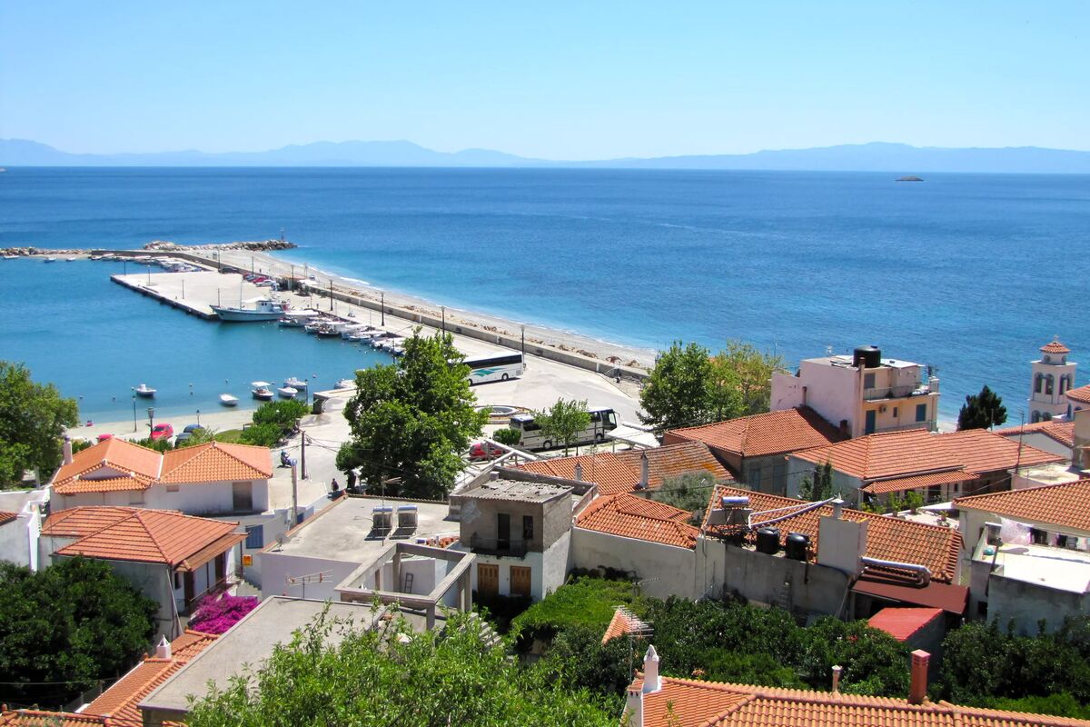 Loutraki hamn
