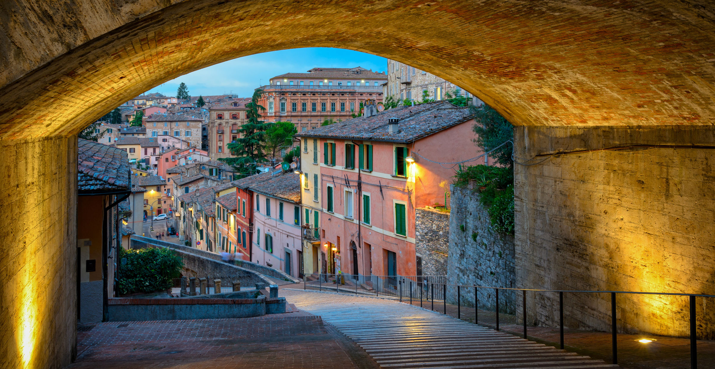 Resor till Perugia, Italien