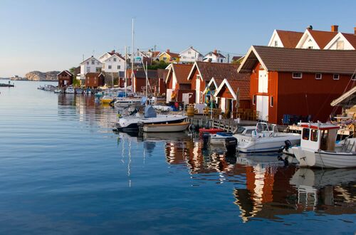 Gullholmen en sommarkväll