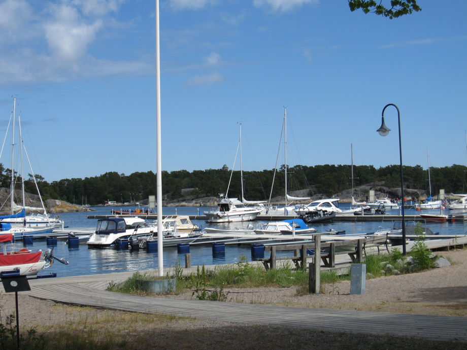 Hamnen Sandhamn Sverige Bibchen Reseguiden 