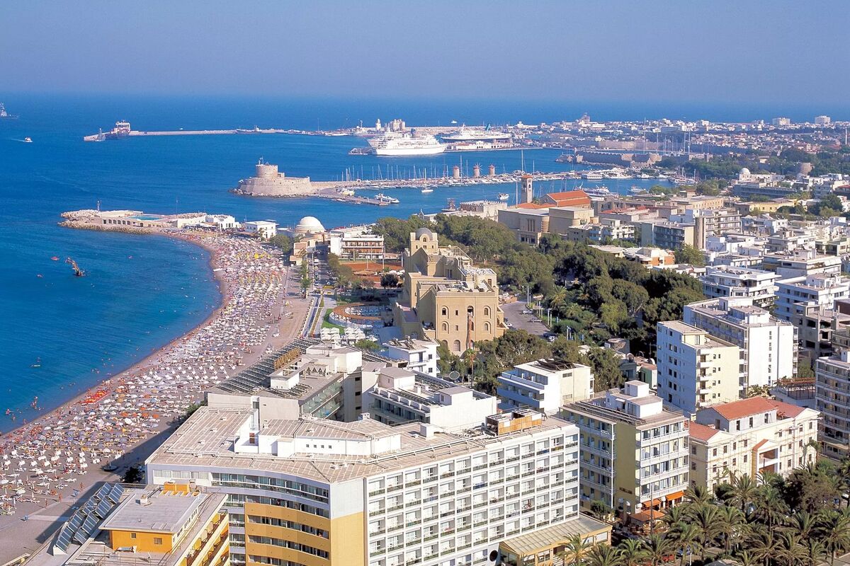 Rhodos stad.