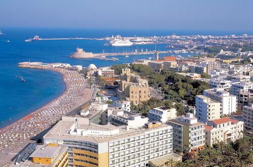 Rhodos stad.