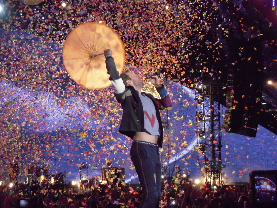 Coldplay på Stockholms stadion Stockholm, Sverige Jenny747 Reseguiden