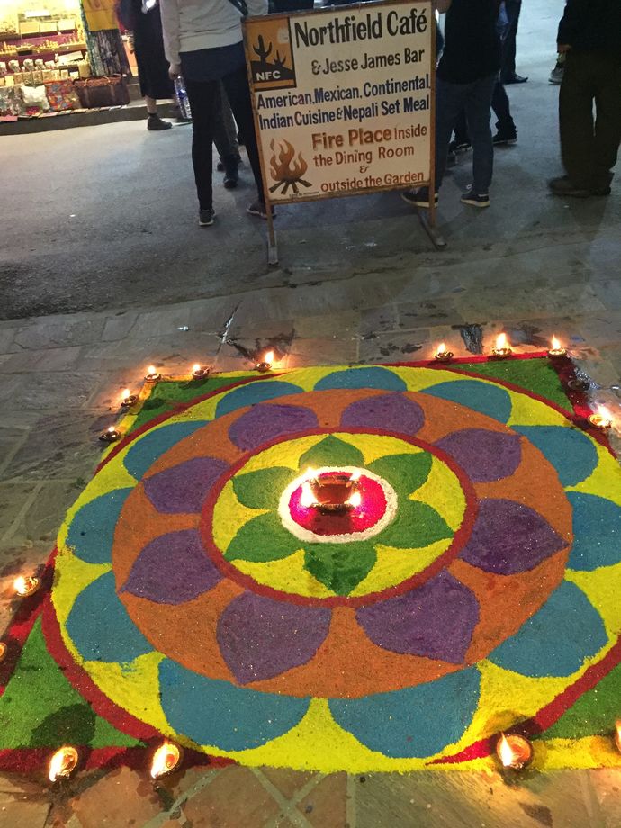 Diwali Ljusfestival Katmandu, Nepal Vacaciones Reseguiden