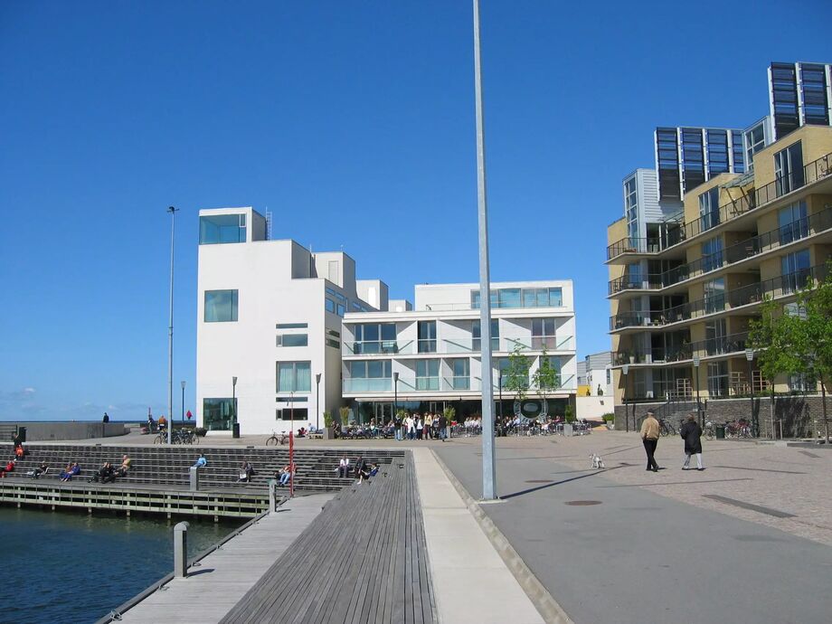 Västra hamnen Malmö, Skåne, Sverige Hengelo Reseguiden