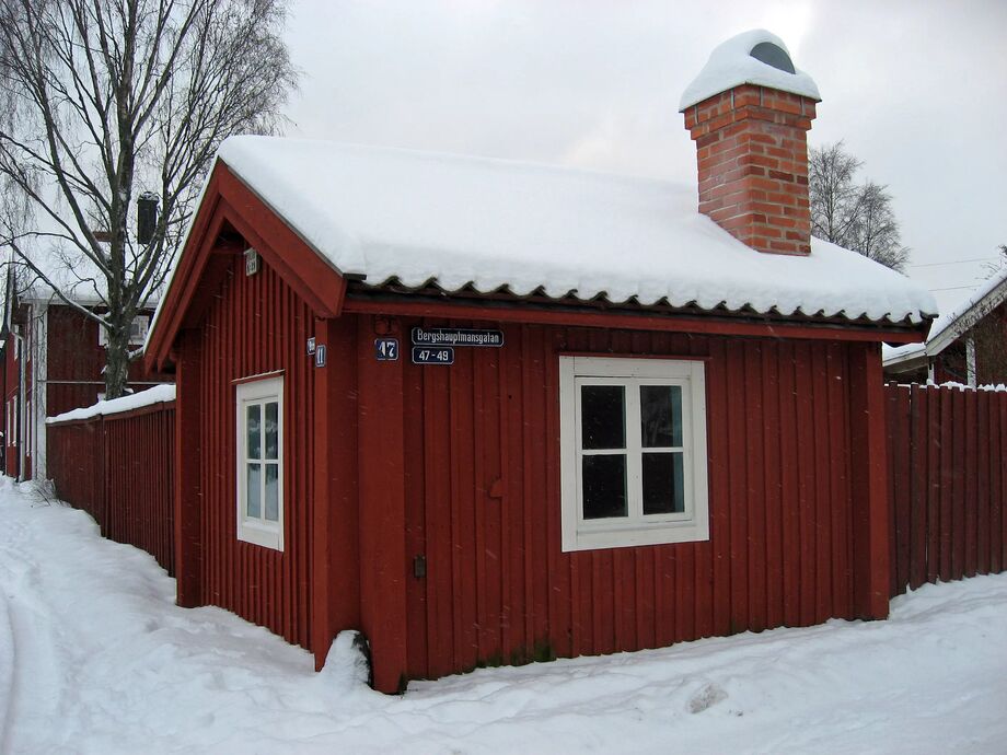 Faluns minsta hus Falun, Sverige Gbenskar Reseguiden