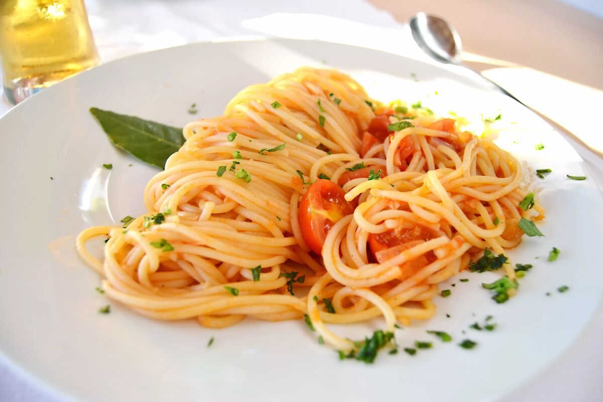 Spagetti Napoli, maträtt som förr åts av fattiga