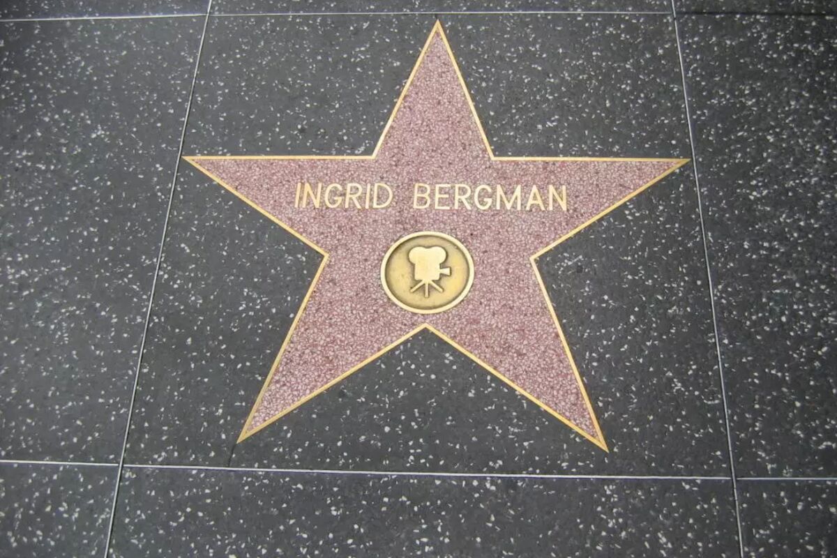 Ingrid Bergman, Walk of Fame